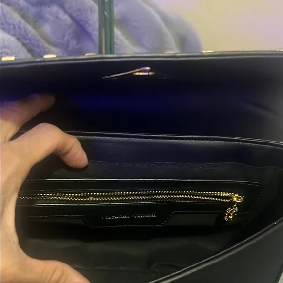 Valentino Orlandi Purse & Wallet  Gold Studs Shoulder/Handbag/Crossbody NWT - Picture 8 of 9